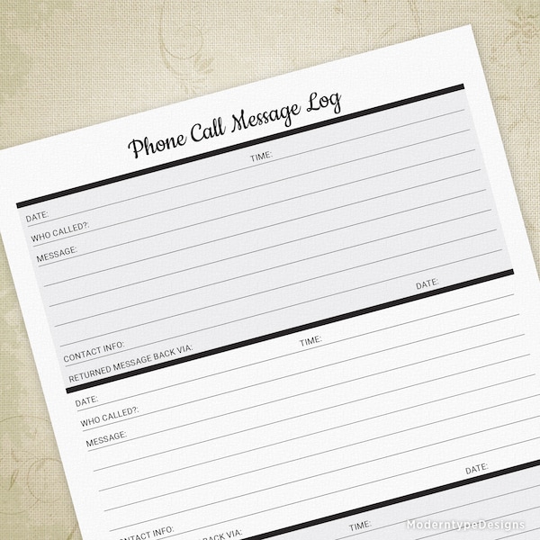 Paper File Return Forms - Etsy