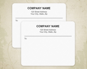 return address labels for avery 5160 printable envelope etsy