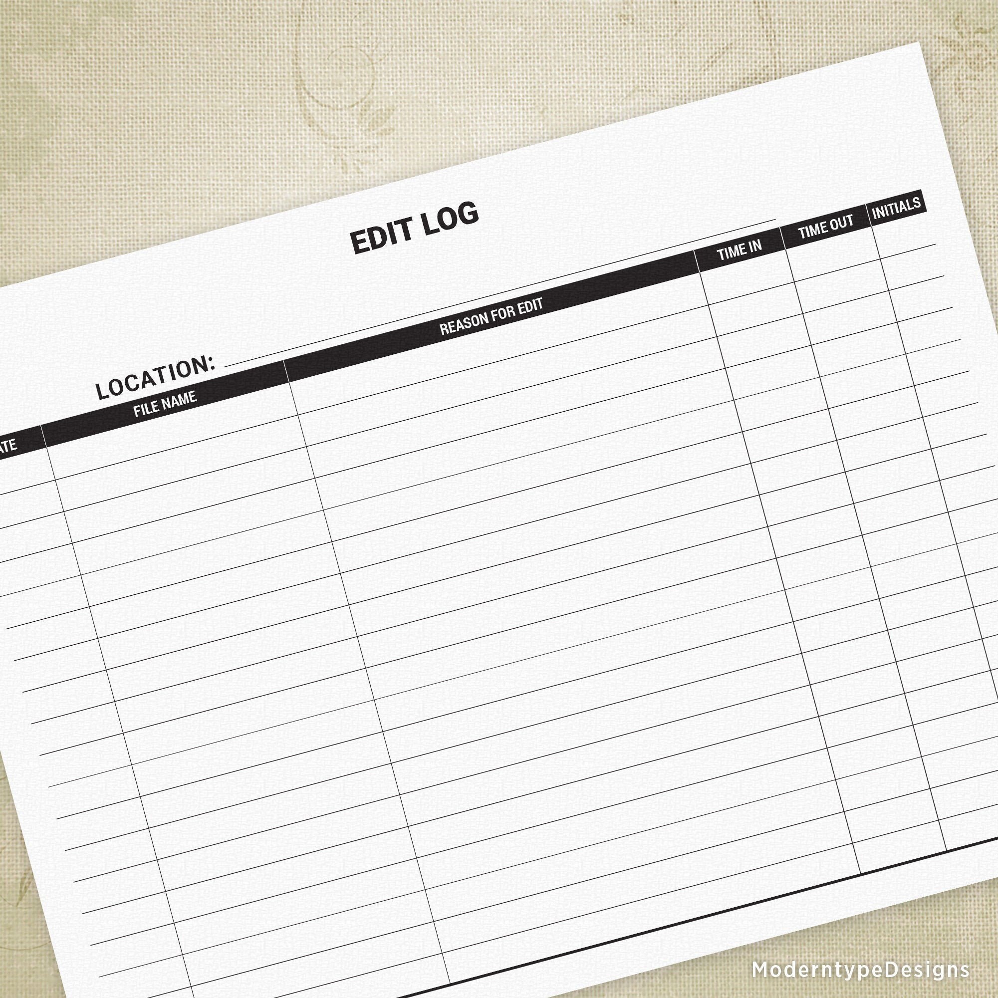 File Edit Log Printable File Saving Tracker Digital Chart - Etsy