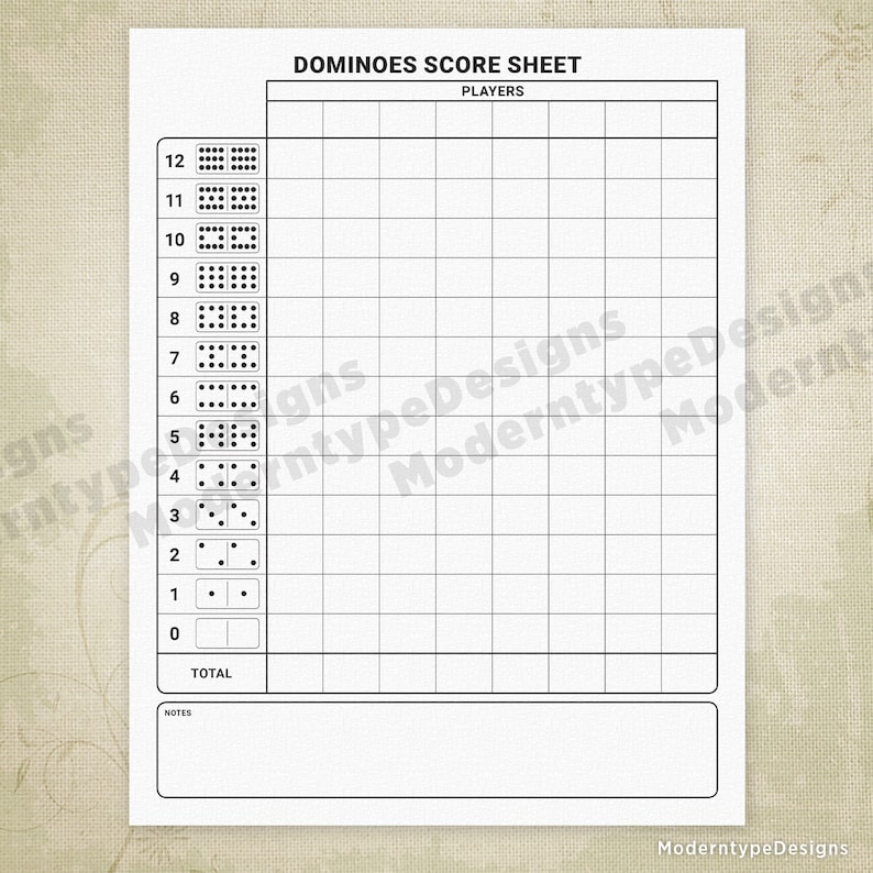 Card Game Scoring Sheets Printable Digital Download Pinochle Etsy