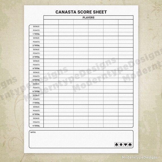 Stream ❤️ Read Classic Canasta Score Sheets: Classic Canasta Score Pads, Score Keeper Notebook, Perfe by Sydneemischaguney