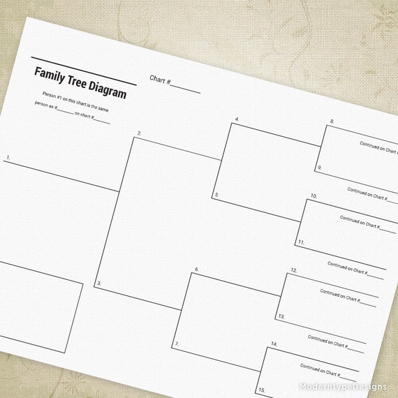 How To Make Family Tree On Chart Paper