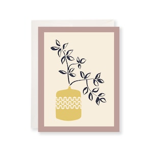 Botanical Balance Greeting Card