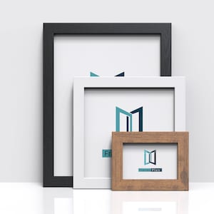 Modern Flat Wide Picture Photo Frame Poster Frame BLACK OAK DARK OAK WHITE GOLD Modern Flat Wide Picture Photo Frame Poster Frame BLACK OAK DARK OAK WHITE GOLD