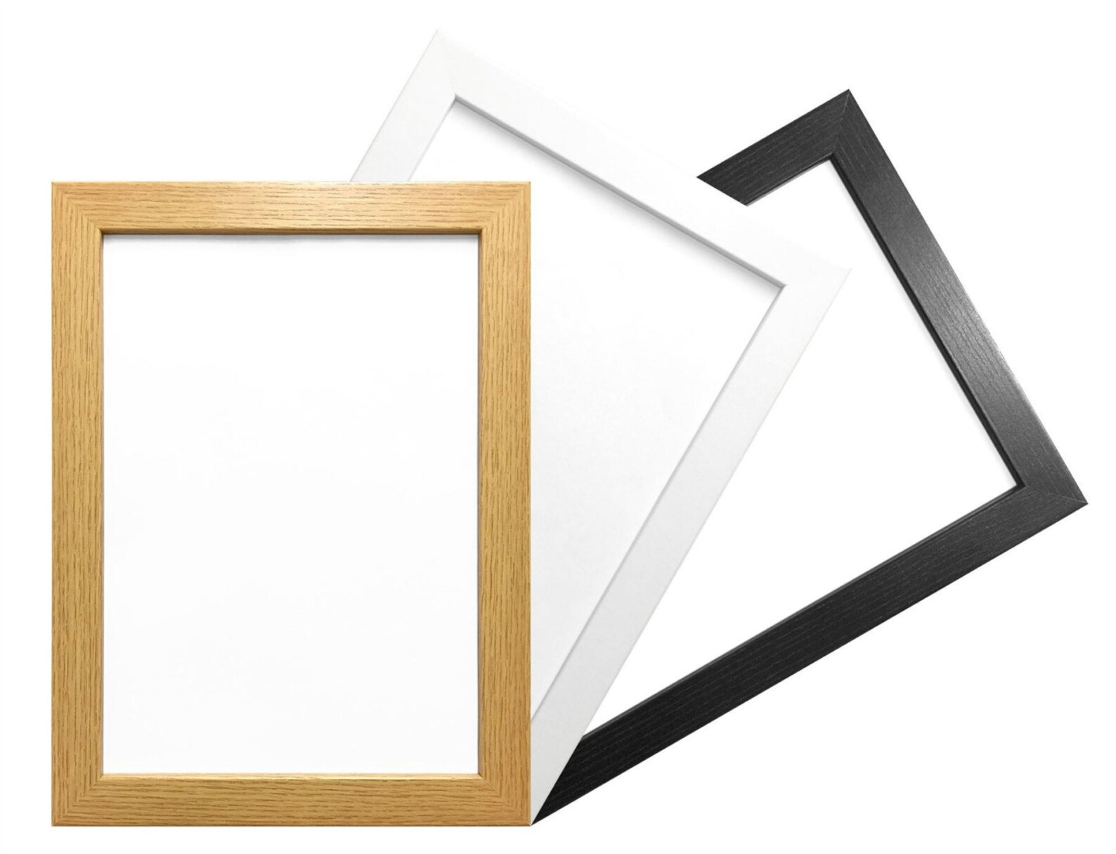 A3 Picture Photo Frame Modern Flat Box Moulding Hang or Stand Etsy UK