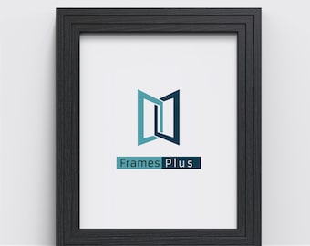 Modern Flat Wide Picture Photo Frame Poster Frame BLACK OAK DARK OAK WHITE GOLD Modern Flat Wide Picture Photo Frame Poster Frame BLACK OAK DARK OAK WHITE GOLD