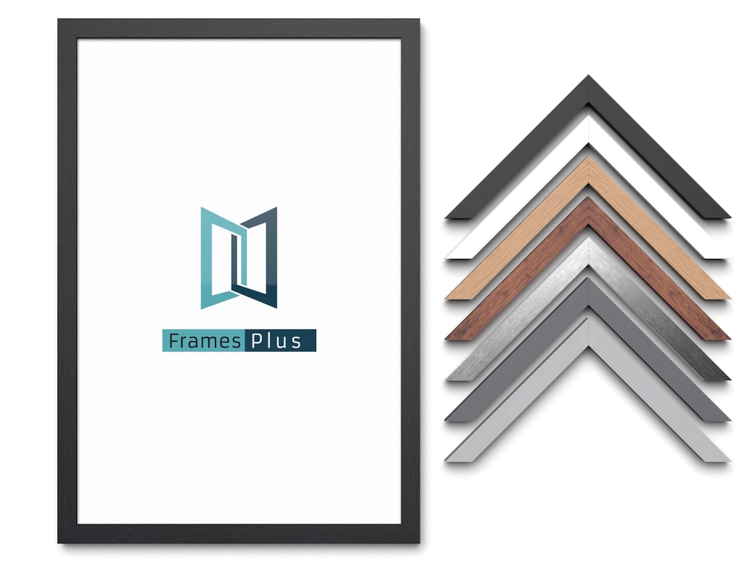 A1 A2 A3 A4 A5 A6 Picture Photo Frames, Flat Wooden Effect Art Poster ...