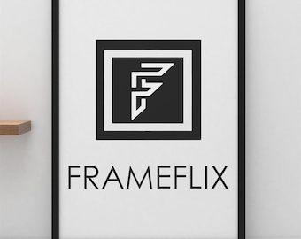 FrameFlix Black Photo Picture Poster Frames Large Square Small a1 a2 a3 a4 a5