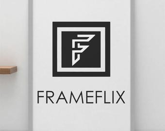 FrameFlix Light Grey Photo Picture Poster Frames Large Square Small A1 A2 A3 A4