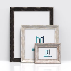 Picture Frame, Rustic Picture Frame, Picture Frame, Vintage Style Photo Frame, 4x6, Distressed Frame, Picture Frame Wood, Stain Frame, Emily