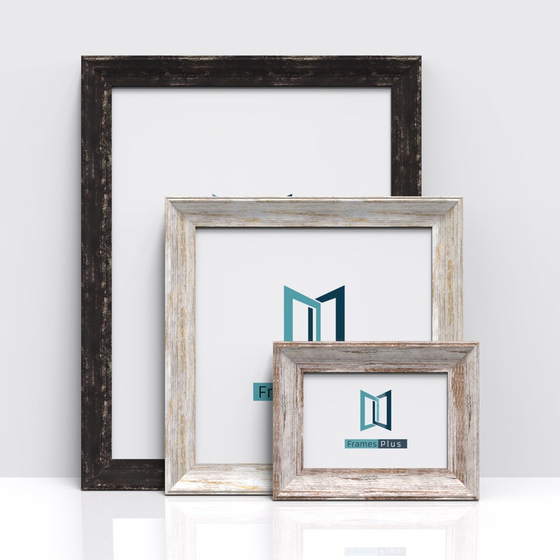 Picture Frame, Rustic Picture Frame, Picture Frame, Vintage Style Photo Frame, 4x6, Distressed Frame, Picture Frame Wood, Stain Frame, Emily 