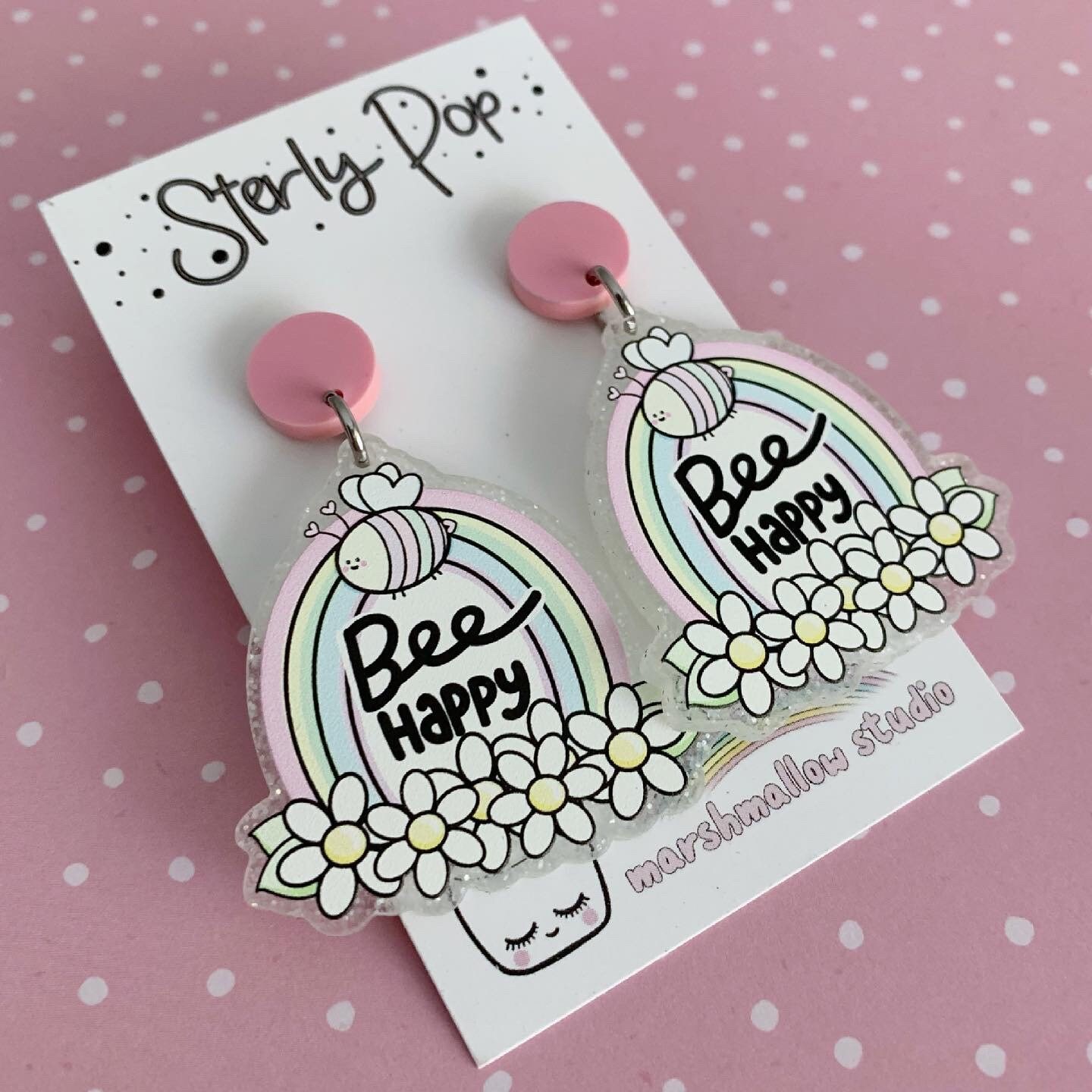 Bee on sale happy earrings