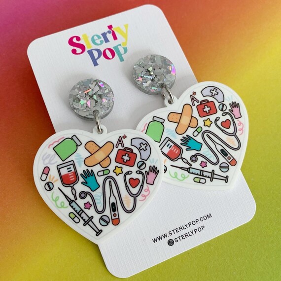 Etsy clearance acrylic earrings
