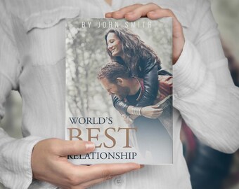 World's Best Relationship, Fake Custom Book Cover, Personalized Gift, Valentines Day, Wedding Gift, Joke Present