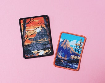 Landscape patches - Seconds Quality Mountain Nature Sew On Patch Sale