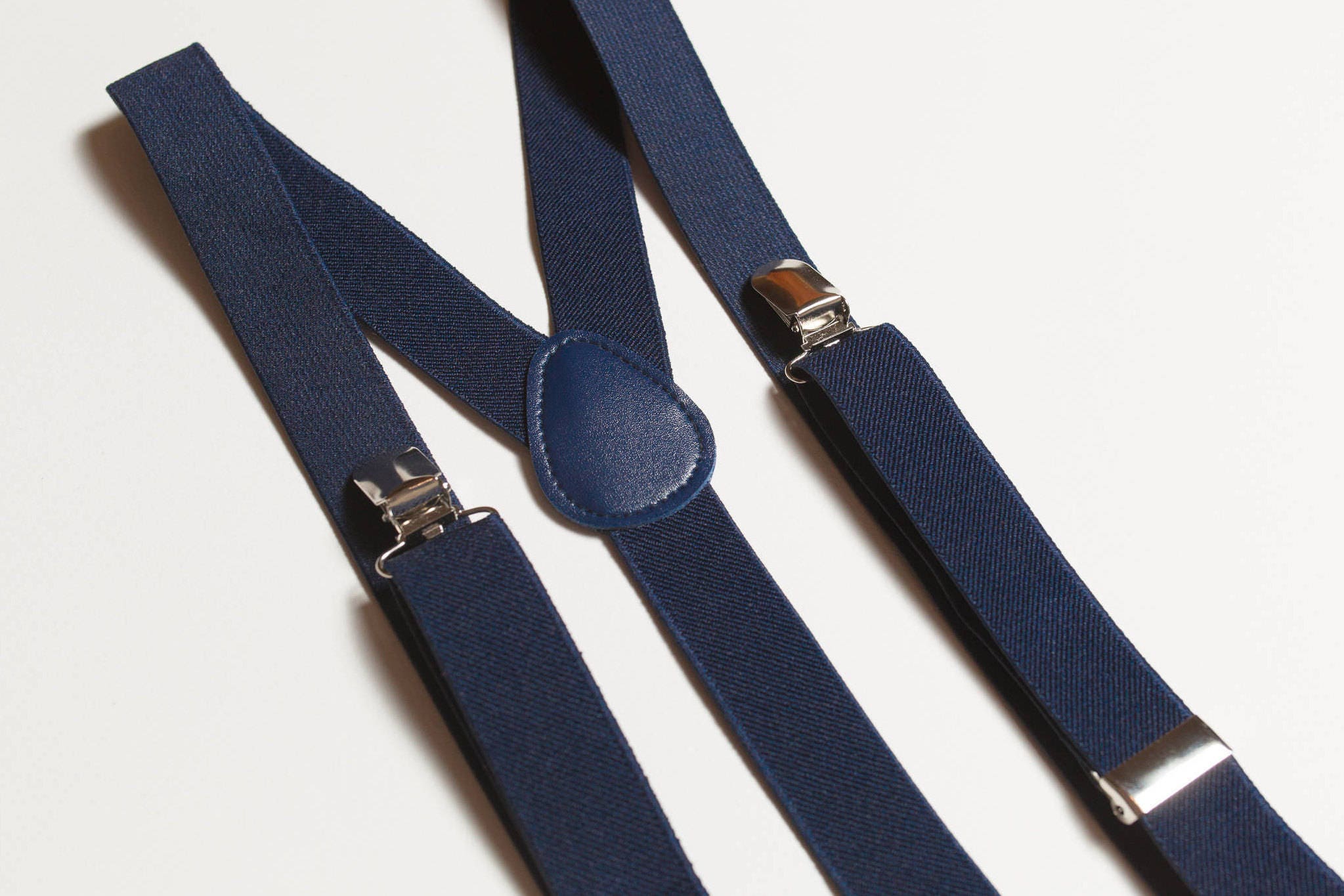 Suspenders for man Navy Blue Mens suspenders Mens braces Etsy