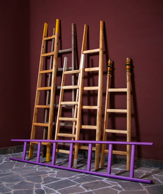 Wood Ladder With 
