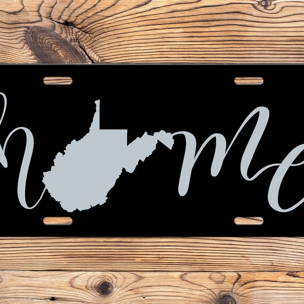 West Virginia Front License Plate Etsy
