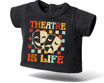 Theater life Graphic Tee for 18 Inch Dolls