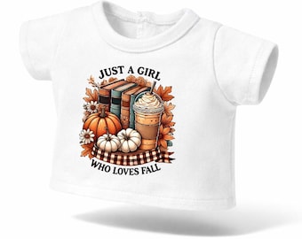 Fall Graphic Tee for 18 Inch Dolls