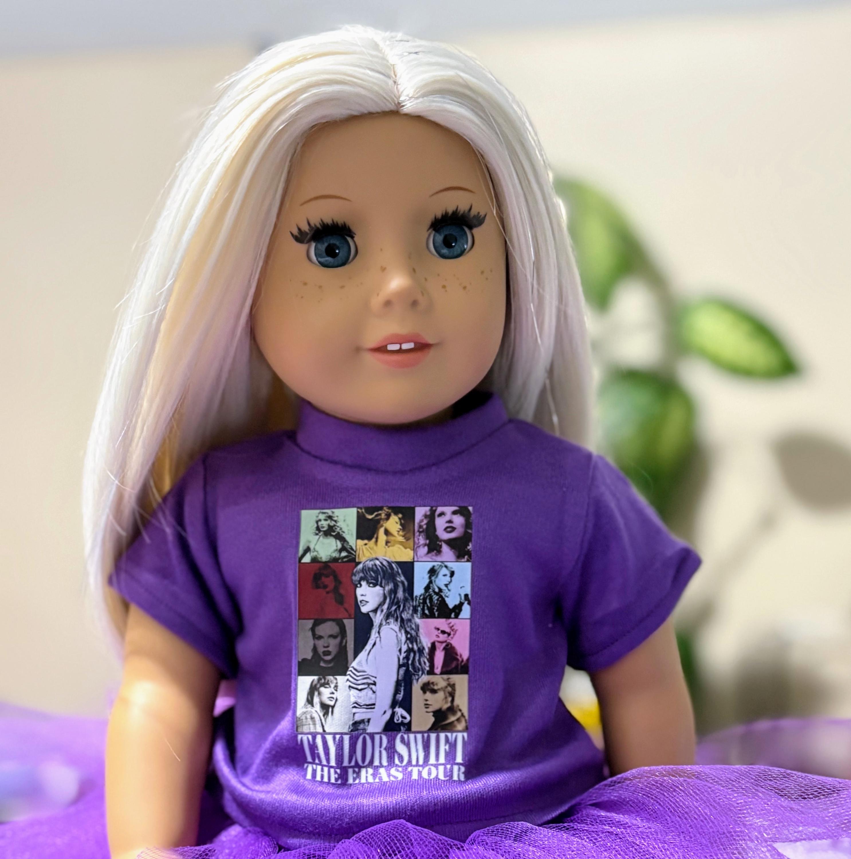 Pop Star Concert Graphic Tee for 18 Inch Dolls
