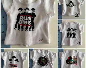 Graphic Tee for 18 Inch Dolls: American Girl Doll Clothes