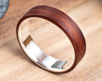 Wooden Rings - Rustic Wedding and Forest-Themed Rings.