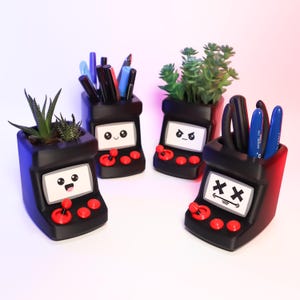 Arcade Desk Buddy – Organizer, Übertopf