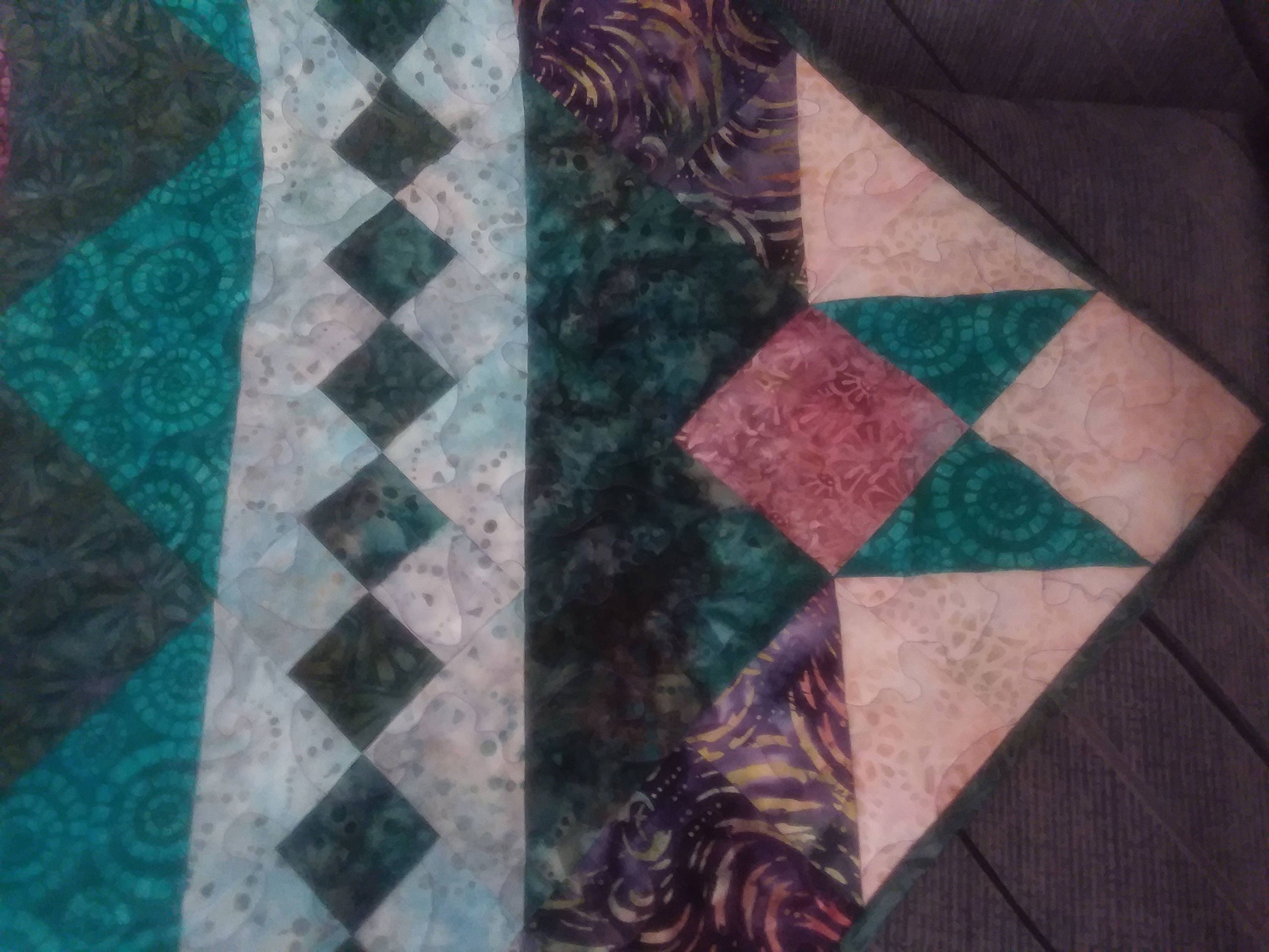 Star Quilt Wall Hanging Handmade Sofa Quilt Christmas Gift Etsy