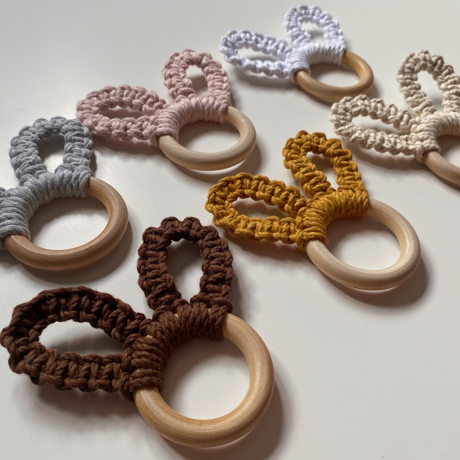 Macrame Baby Teether baby essentials handmade baby gifts Etsy