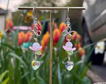 Sakura Bloom | Fairycore Dainty Earrings | Romantic Feminine Jewellery