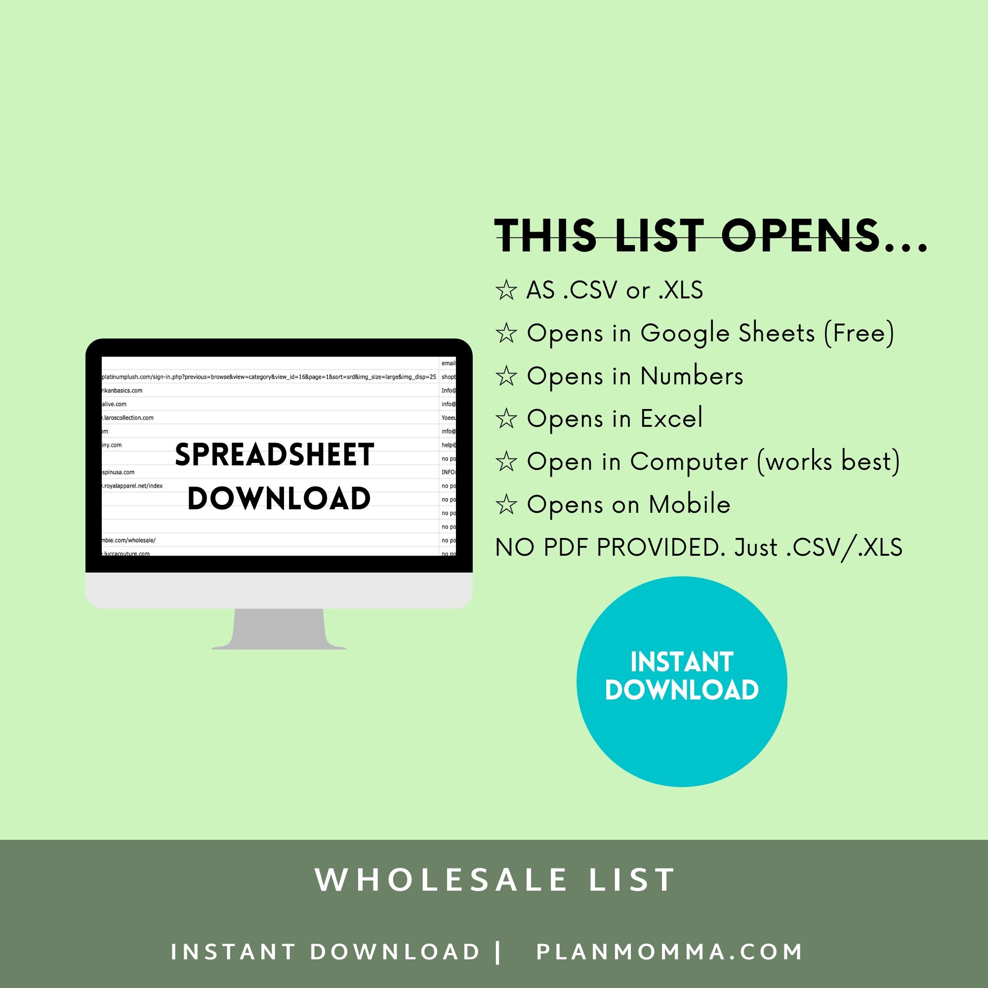 Clothing Vendor List 30 US Based Vendors Trendy Wholesale Etsy