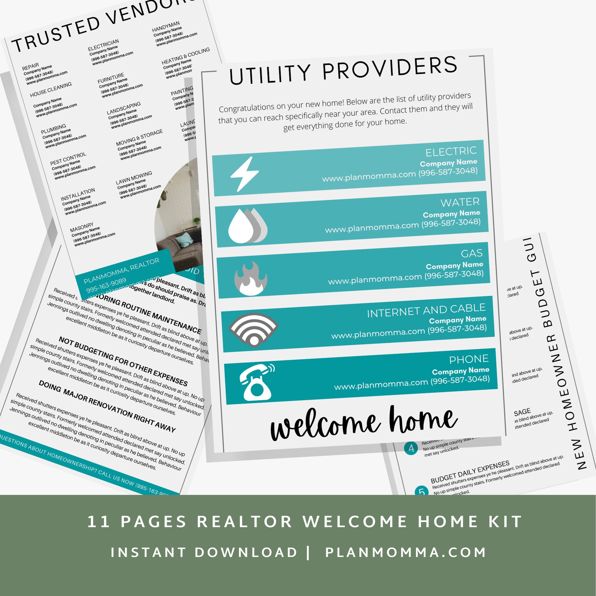 Real Estate Book Guide Template Real Estate Kit Etsy