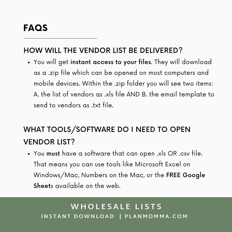 Clothing Vendor List 30 US Based Vendors Trendy Wholesale Etsy