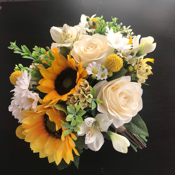 CUBIMANA Set Costruzione Bouquet Di Girasoli Con Luci LED - 1011 Pezzi, 17 Fiori Per Adulti