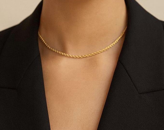 Odilia Rope Chain Choker
