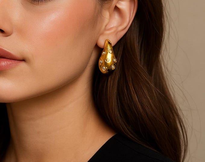 Dare to Be Bold Drop Earrings