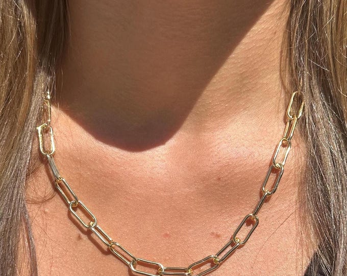 SoHo XL Paperclip Chain Necklace