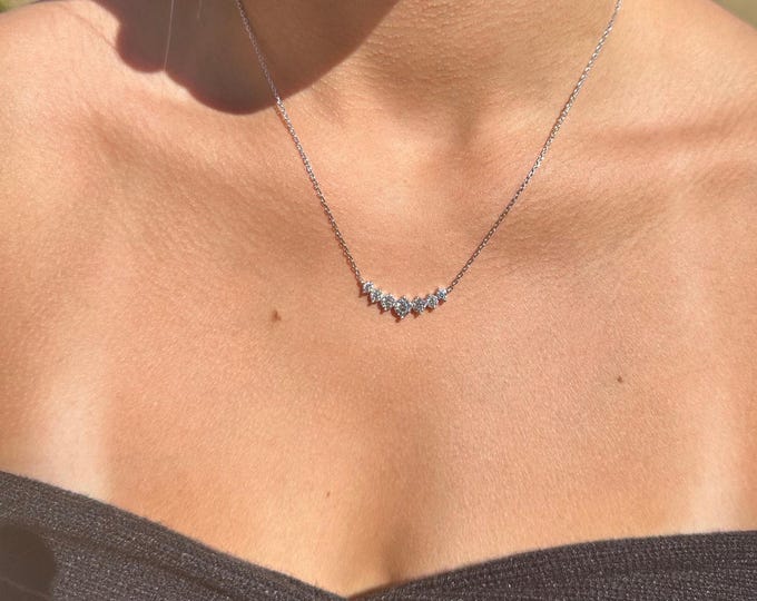 Joy Moissanite Diamond Necklace