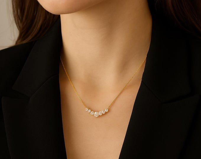 Joy Moissanite Diamond Necklace
