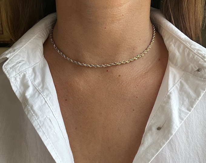 Odilia Rope Chain Choker