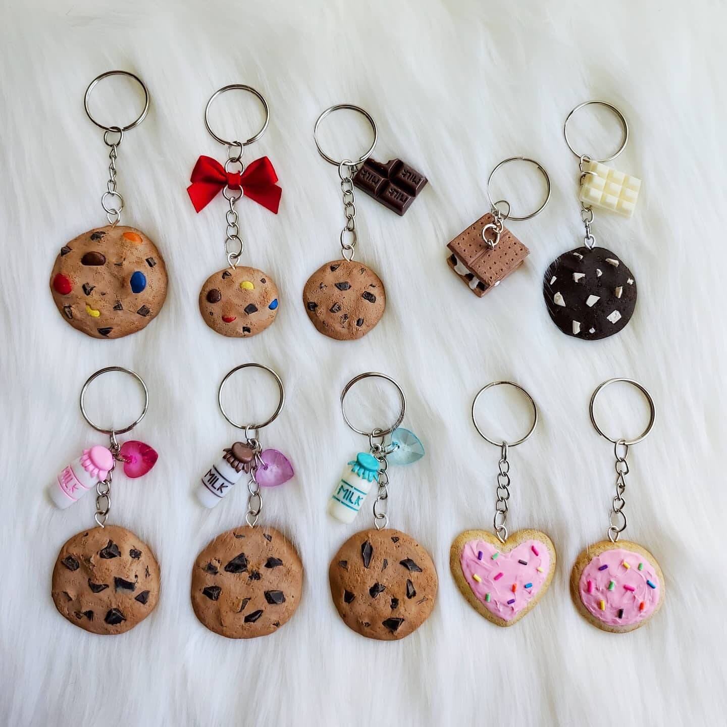 Cookie Keychains Etsy
