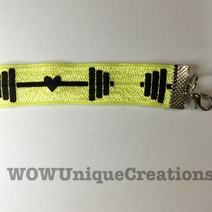 Dumbbell choker, chokers, sports apparel, fitness apparel, fitness, activewear, active, retro, teens, gifts for her, strong woman Bild 2