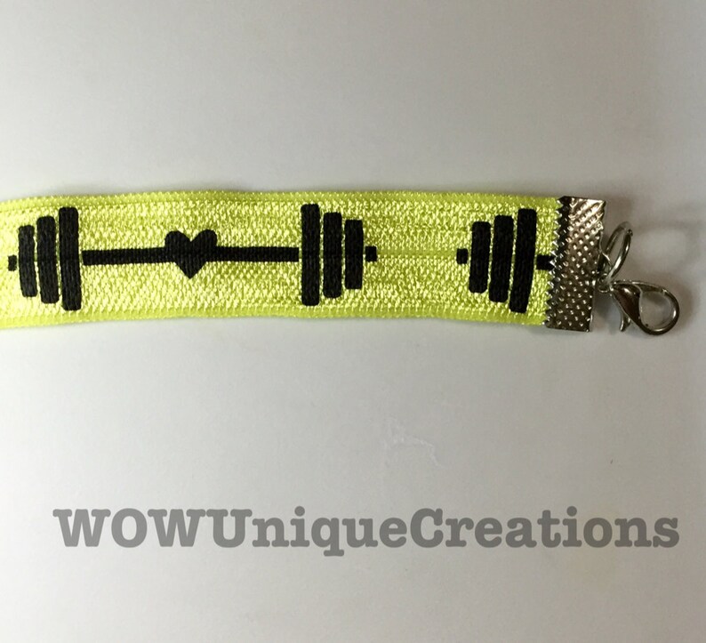Dumbbell choker, chokers, sports apparel, fitness apparel, fitness, activewear, active, retro, teens, gifts for her, strong woman Bild 2