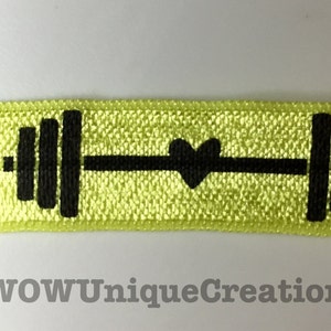 Dumbbell choker, chokers, sports apparel, fitness apparel, fitness, activewear, active, retro, teens, gifts for her, strong woman Bild 3