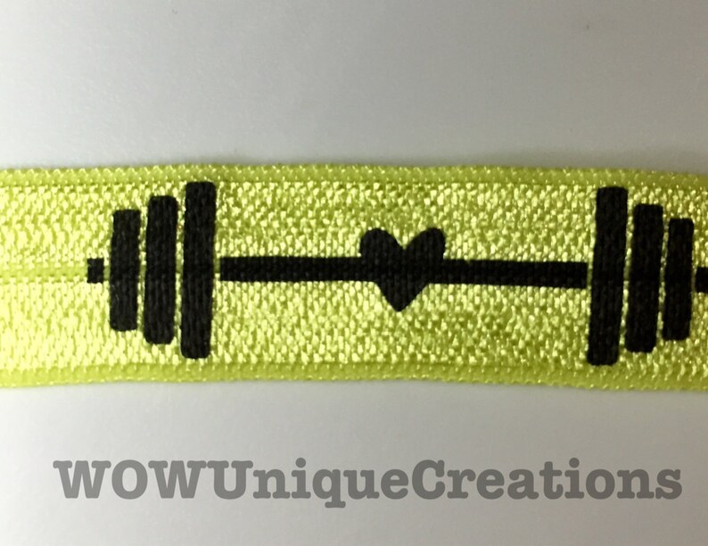 Dumbbell choker, chokers, sports apparel, fitness apparel, fitness, activewear, active, retro, teens, gifts for her, strong woman Bild 3