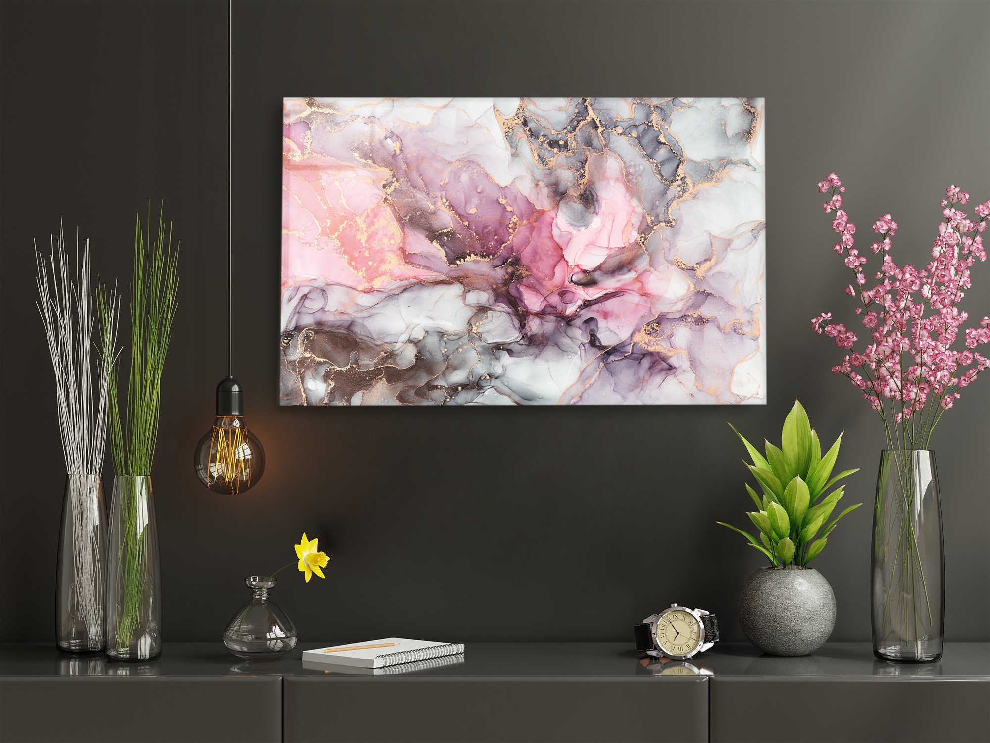 Acrylic Modern Wall Art Sea Current Series Acrylic Wall Art | Etsy