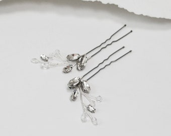 Dew Drop Hair Pins