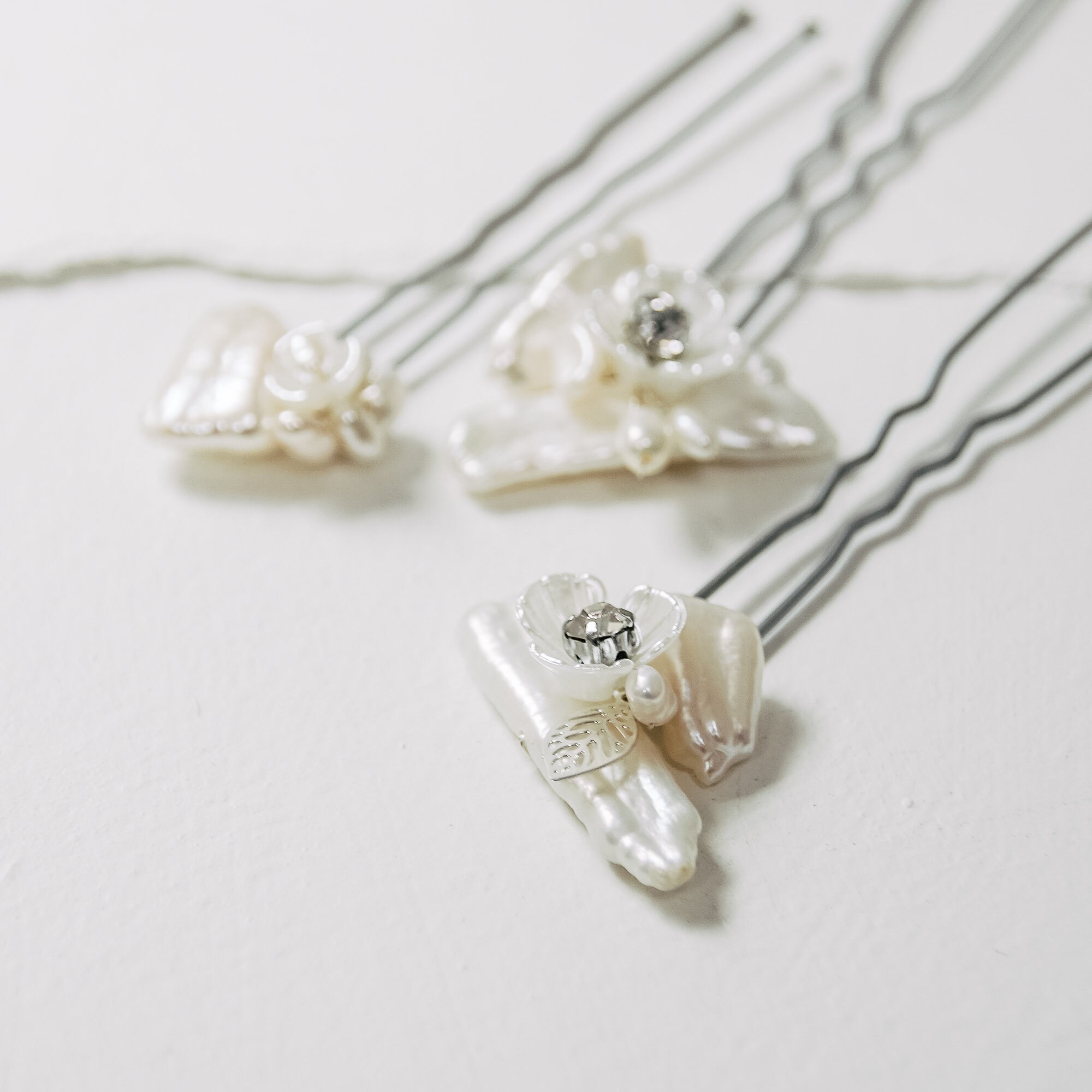 ヘアアクセサリー Monday Edition / [MJxME] Baroque Pearl Bloom Hairpin ヘアアクセサリー Monday Edition / [MJxME] Baroque Pearl