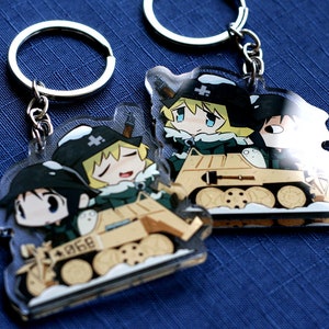 2'' Double-sided Acrylic Charm GLT image 2